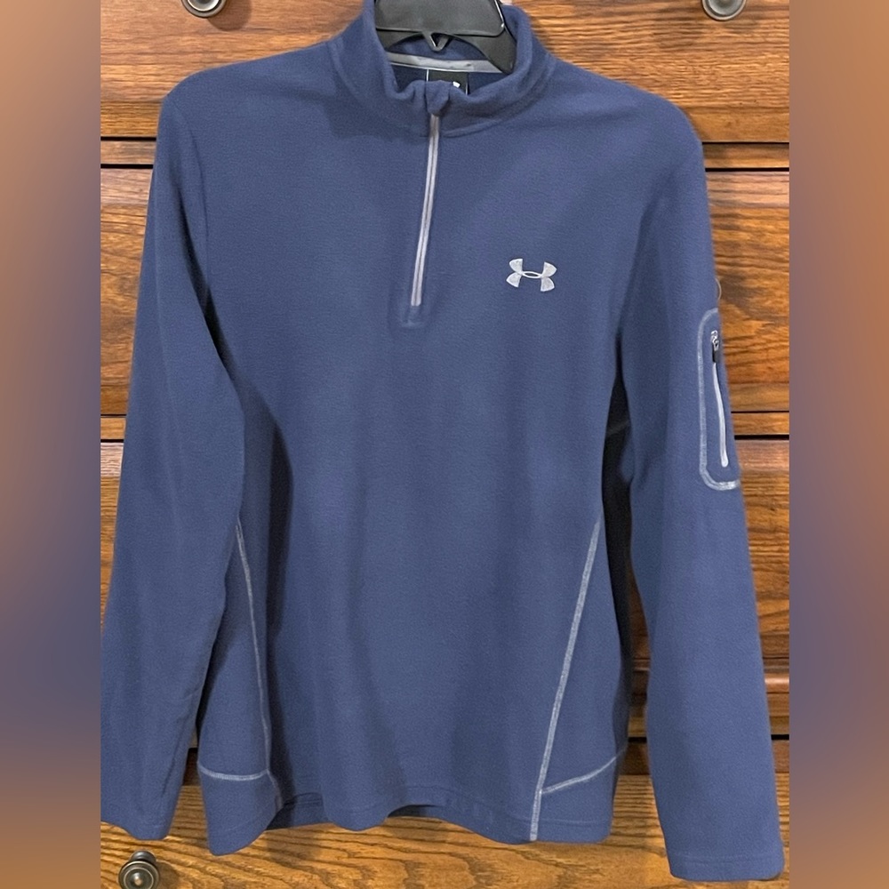 Under Armour Men's Quarter Zip fleece Pull Over size S